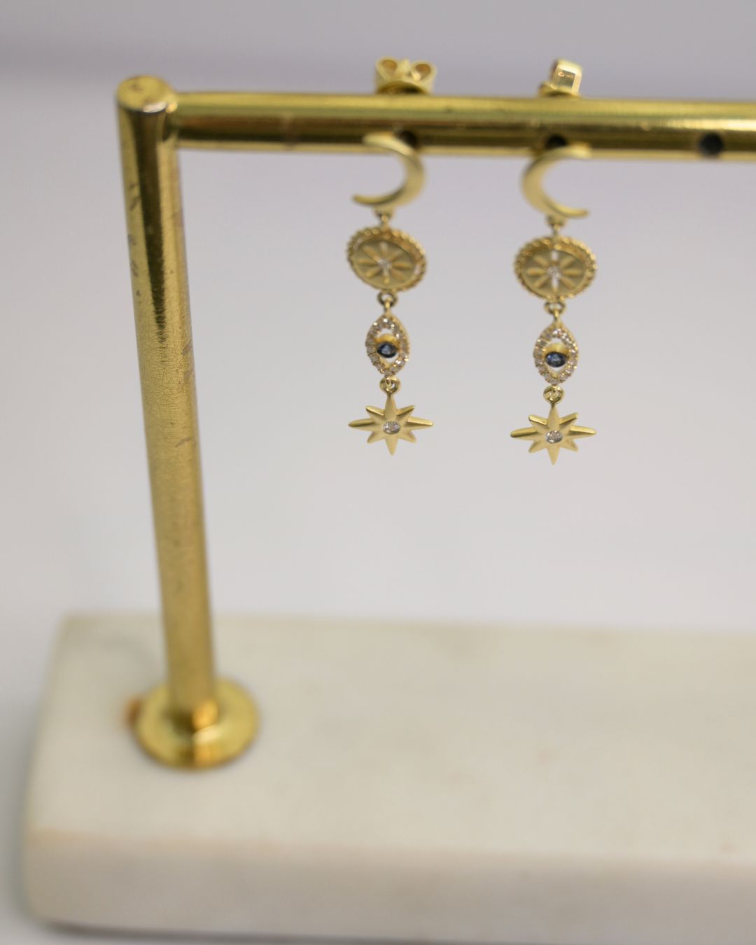Axelle Delhaye - Boucles d'oreilles Constellation