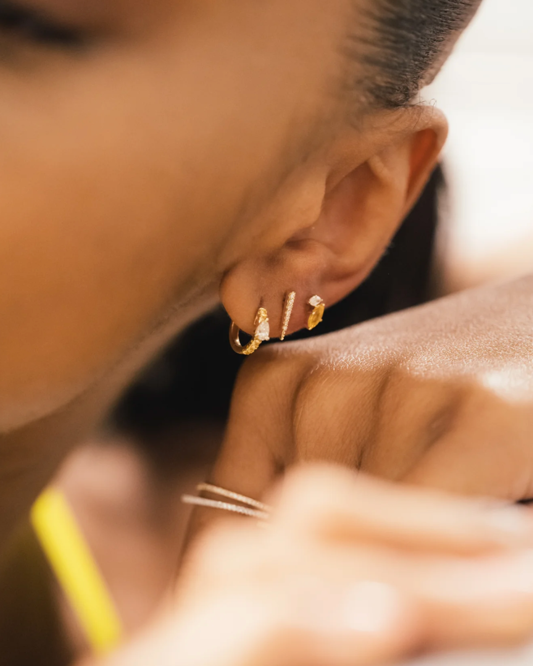 The Wild-Double Drop Piercing