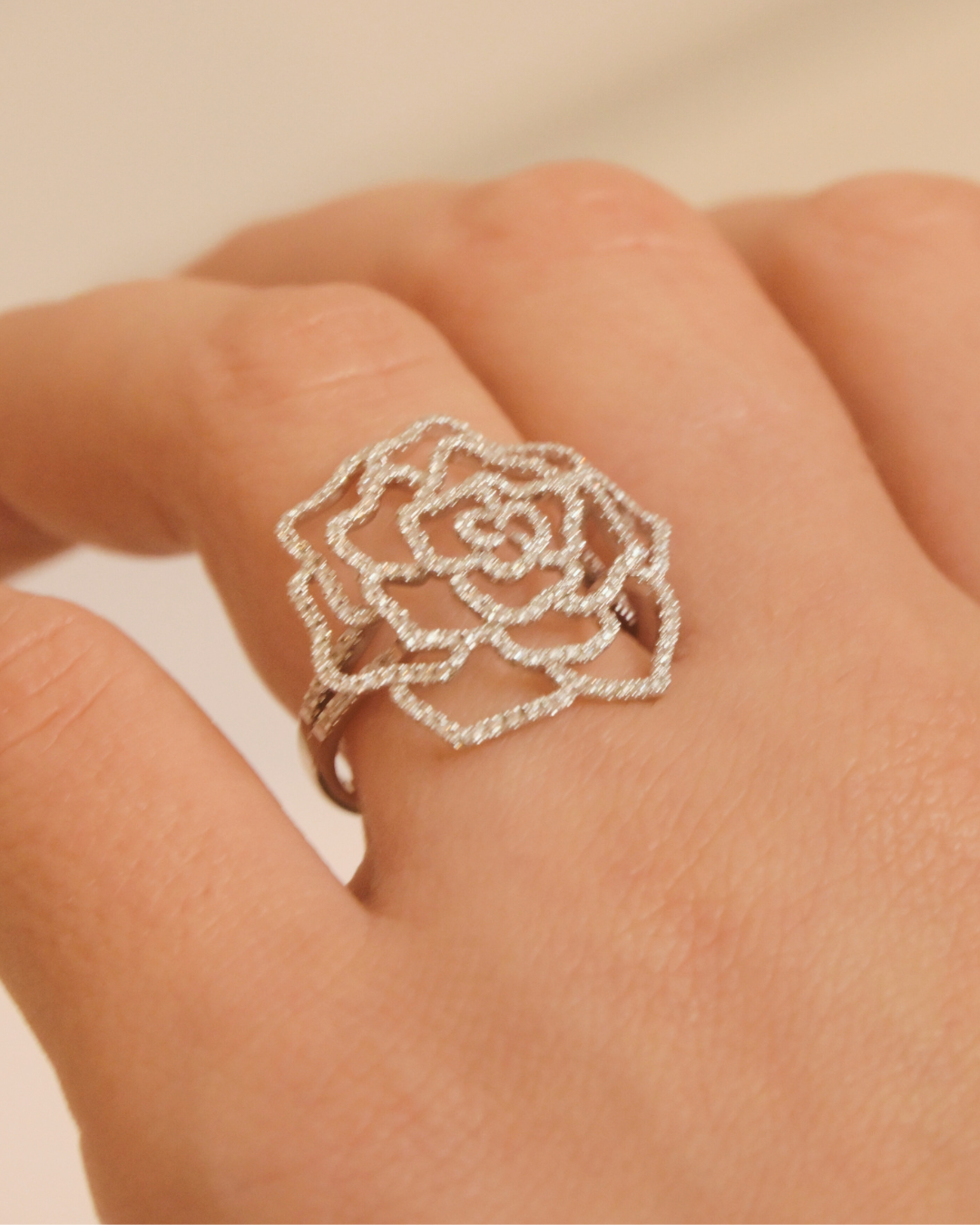 Axelle Delhaye - Bague Rose