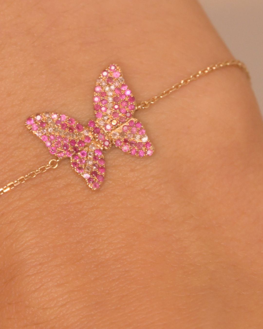Axelle Delhaye - Bracelet papillon