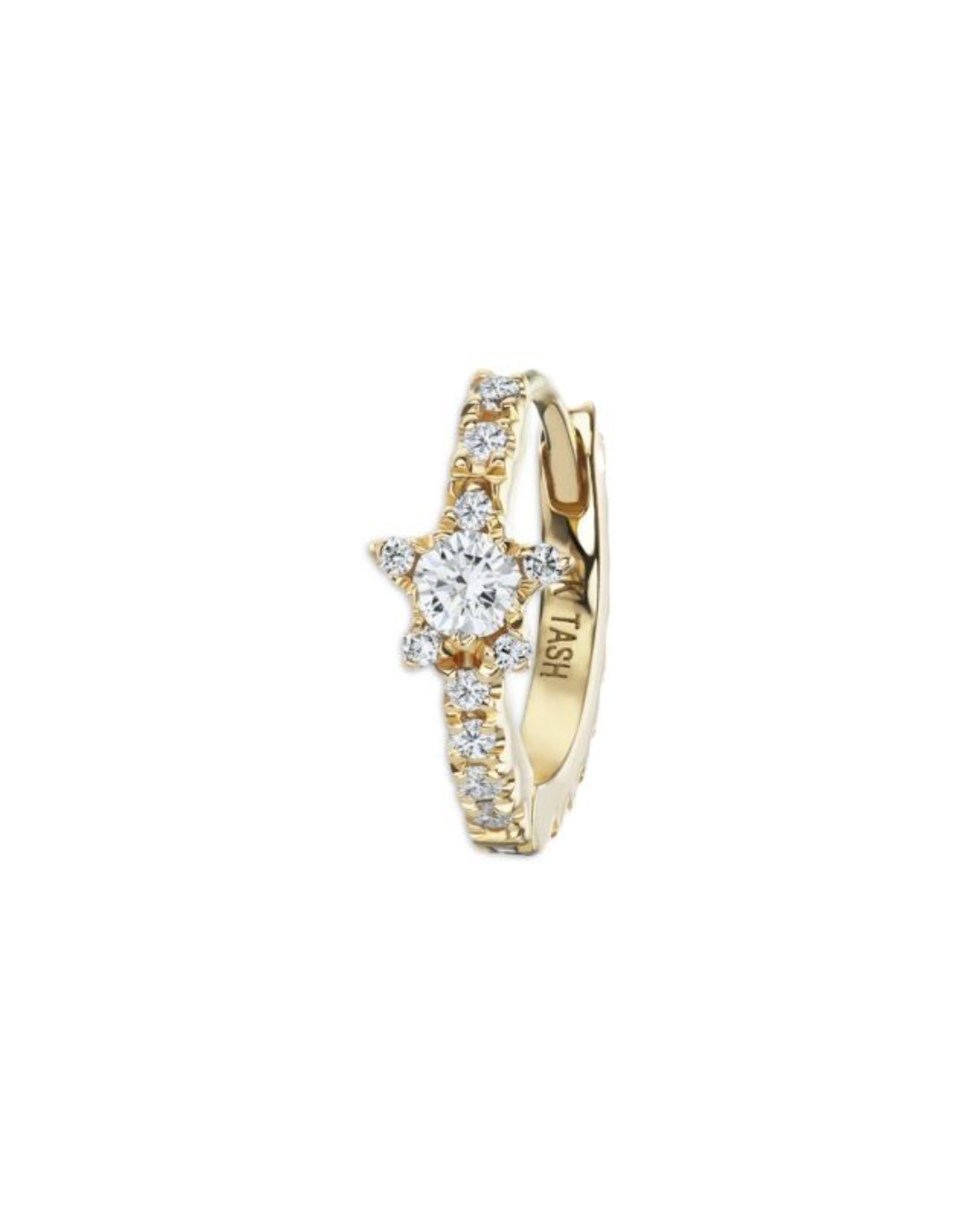 Maria Tash- 8mm Diamond Star Eternity Ring