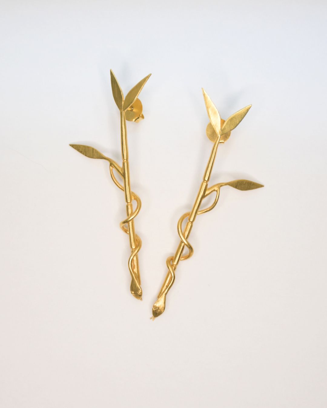 Caroline Du Chastel - Boucles d'oreilles Bamboo Snake