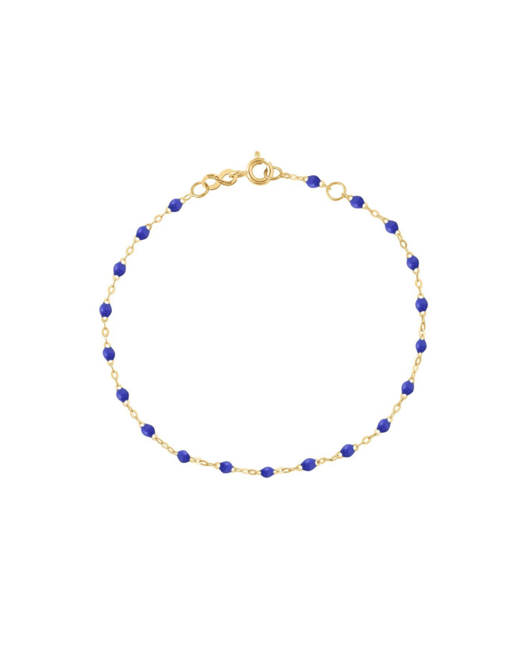 Bracelet bleuet Classique Gigi, or jaune, 17 cm