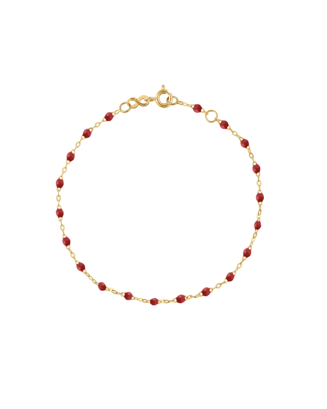 Bracelet bordeaux Classique Gigi, 17 cm