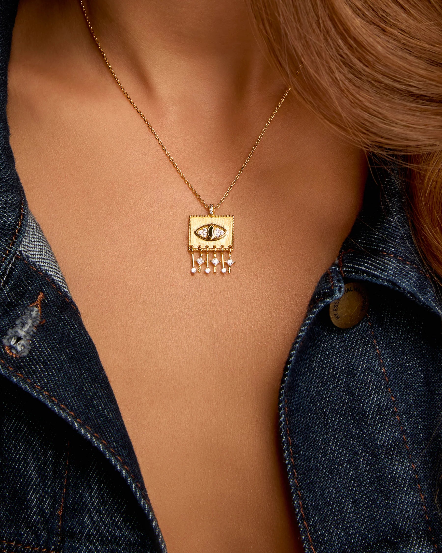 Mya Bay - NECKLACE - EYE - I LOVE YOU