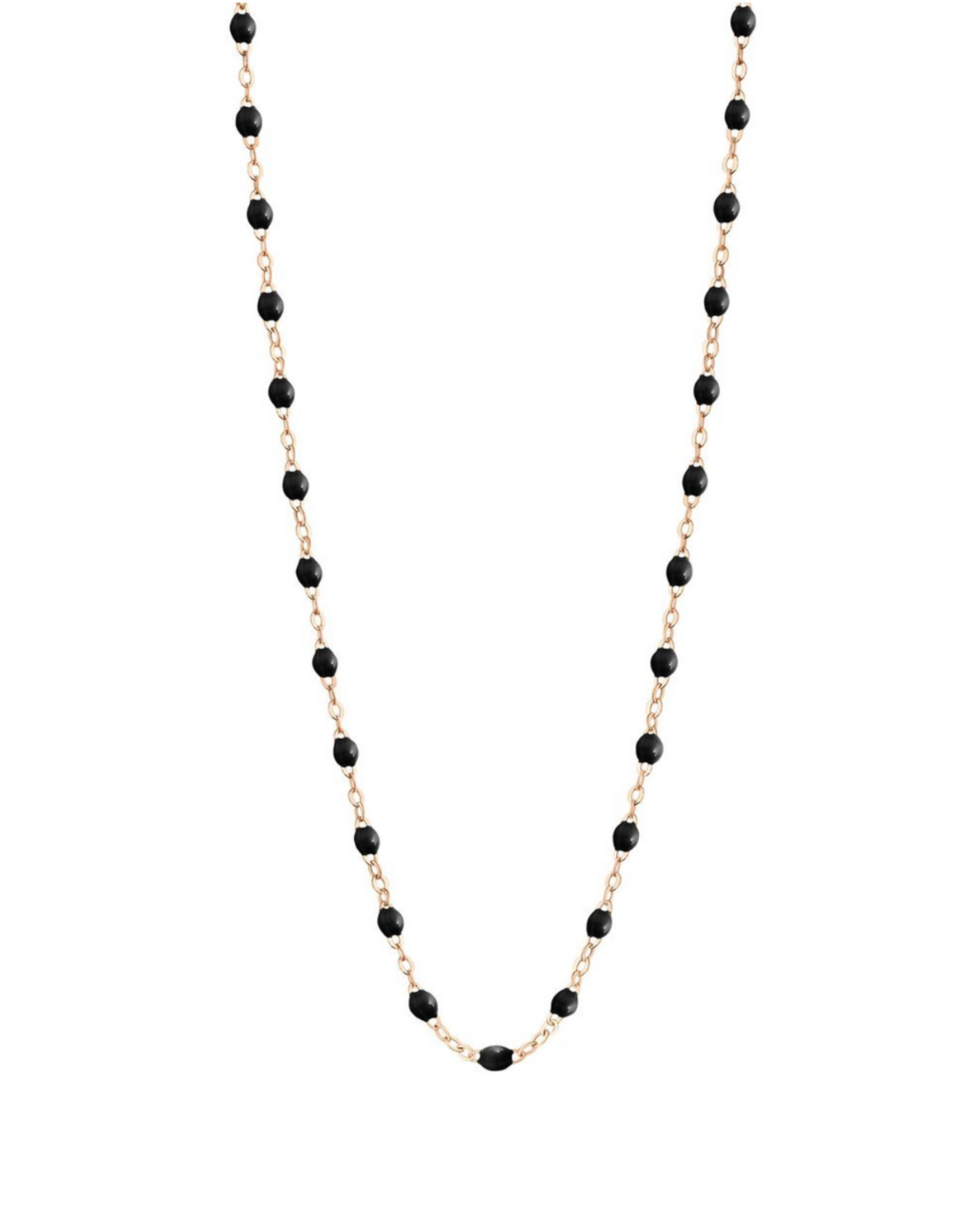 Gigi Clozeau- Collier noir Classique Gigi, 42 cm