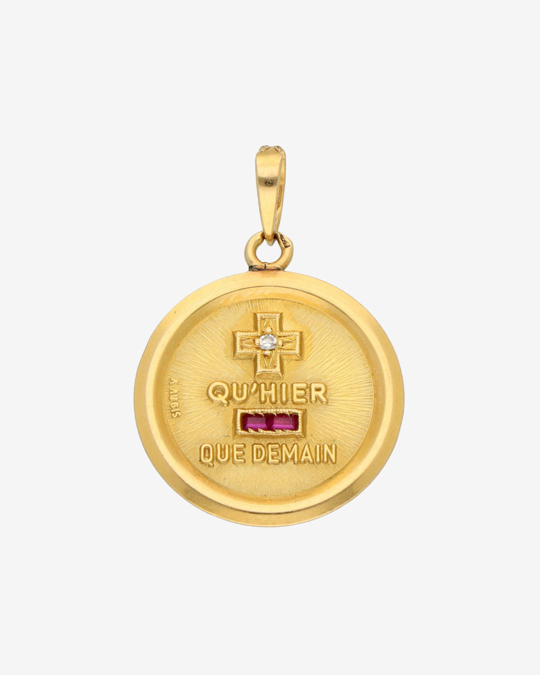 Axelle Delhaye - Médaille Plus qu'hier, moins que demain