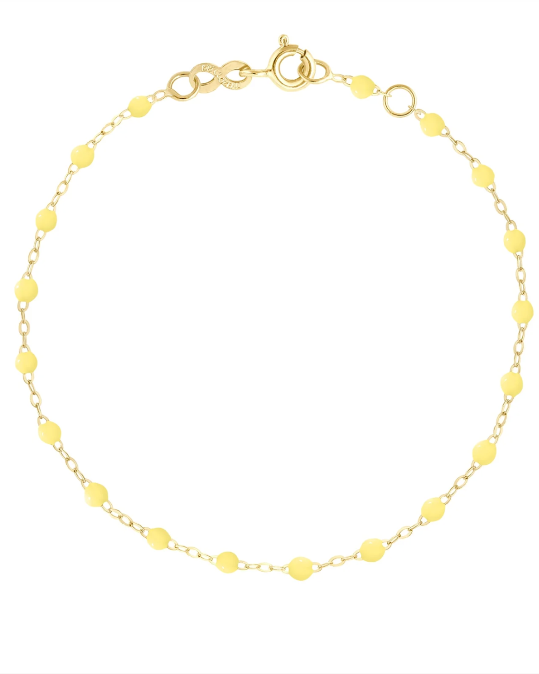 Gigi Clozeau - Bracelet mimosa Classique Gigi, or jaune, 17 cm
