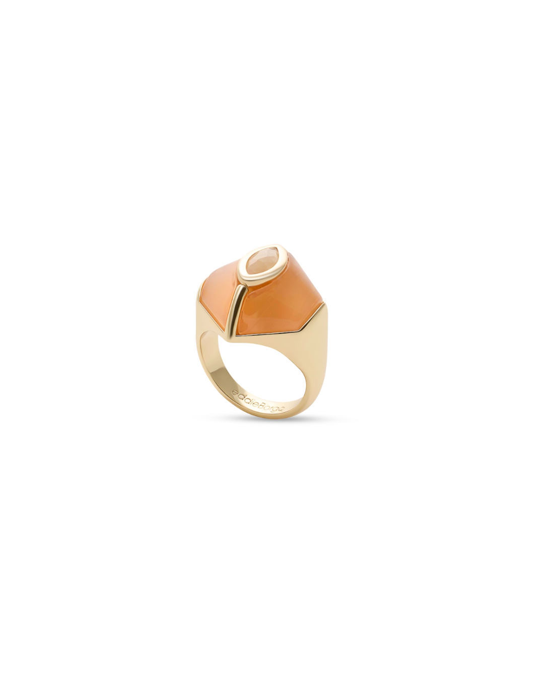 Eddie Borgo - Marquise inlaid honeycomb ring