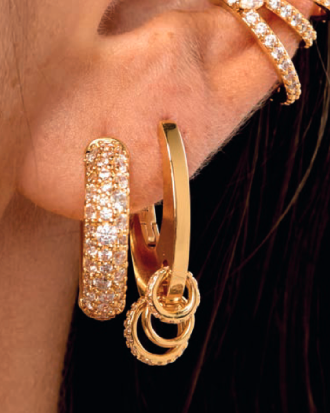 Mya bay - Boucles Grey Champagne