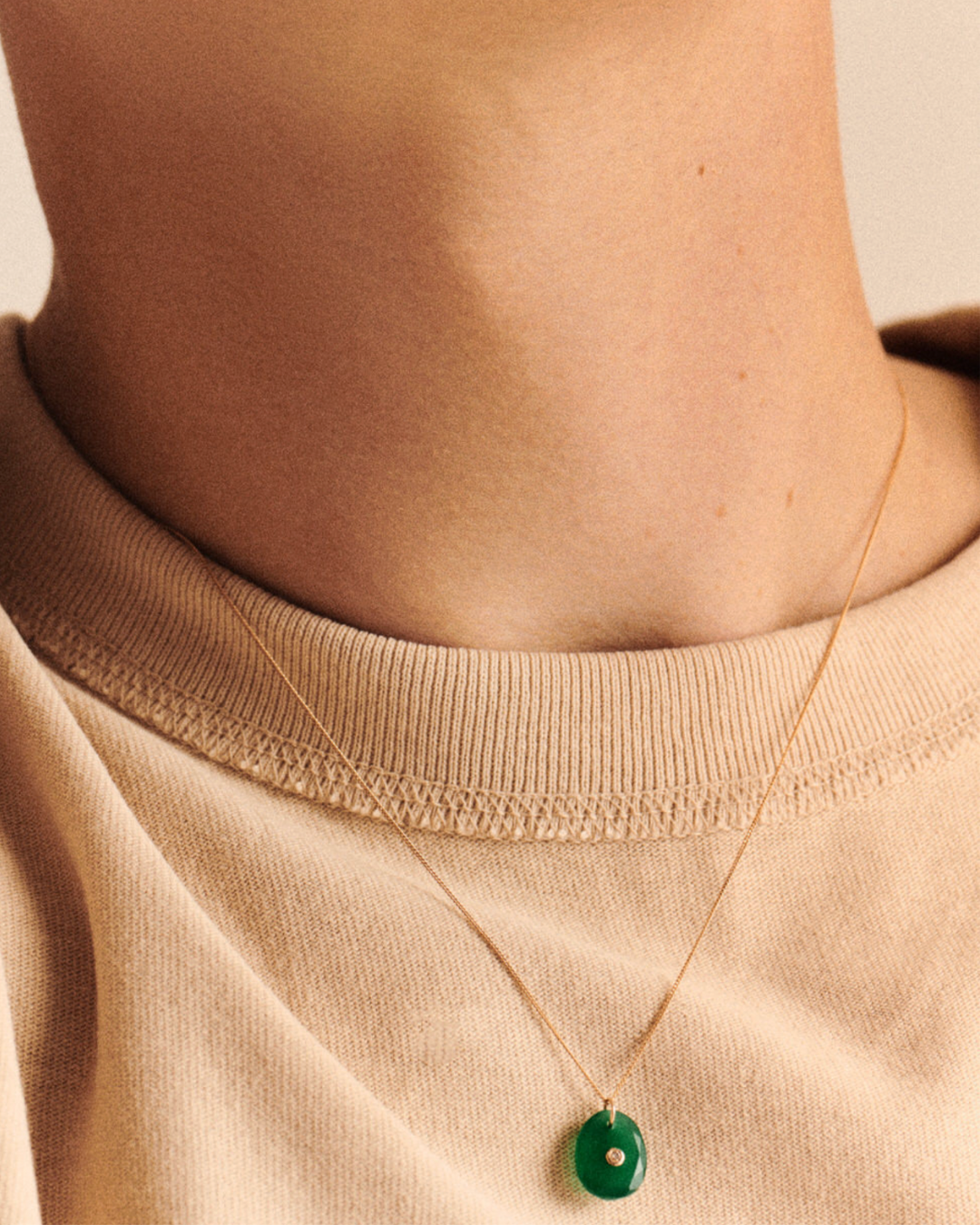 Pascale Monvoisin - Collier ORSO ONYX VERT