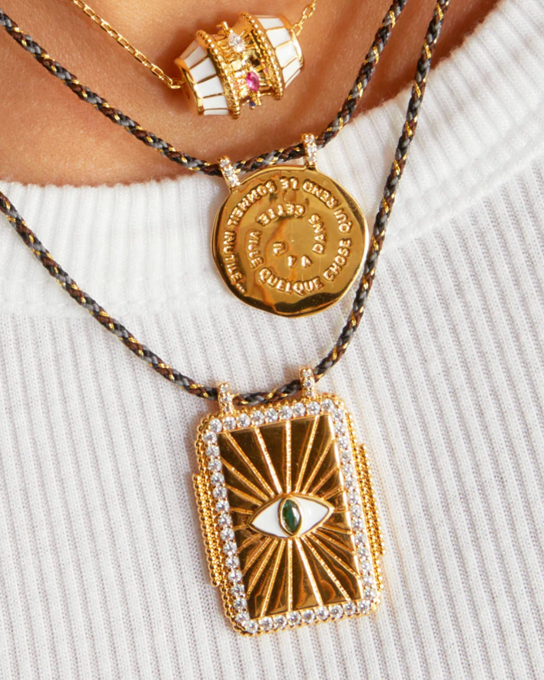 Mya Bay - Collier Eye Boheme