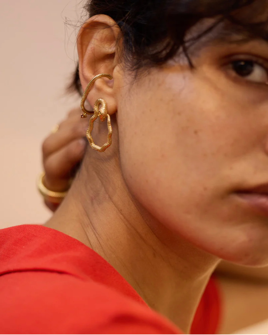 Dorothée Sausset - Shakti Citrine Boucle d'oreille