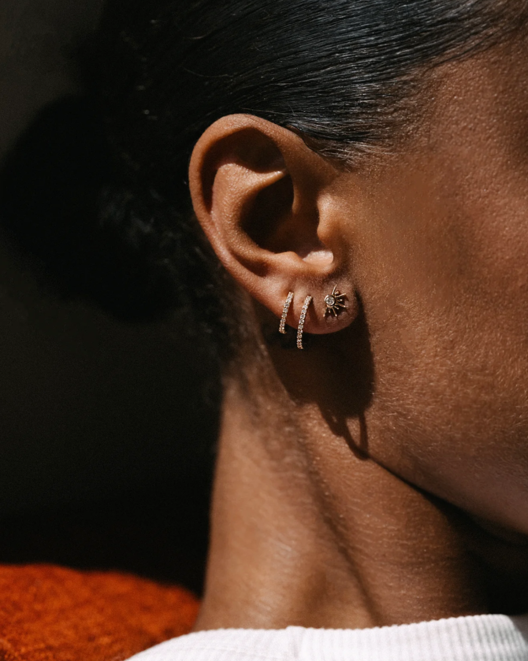 The Wild Jwls - Daylight Hoop in Yellow Gold