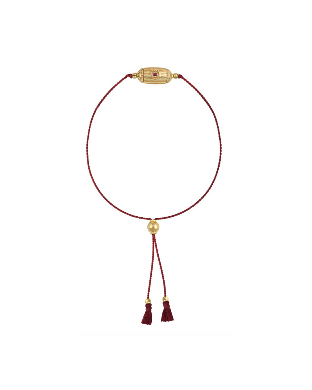 Dorothée Sausset - Bracelet Rakhi My Love fil rouge