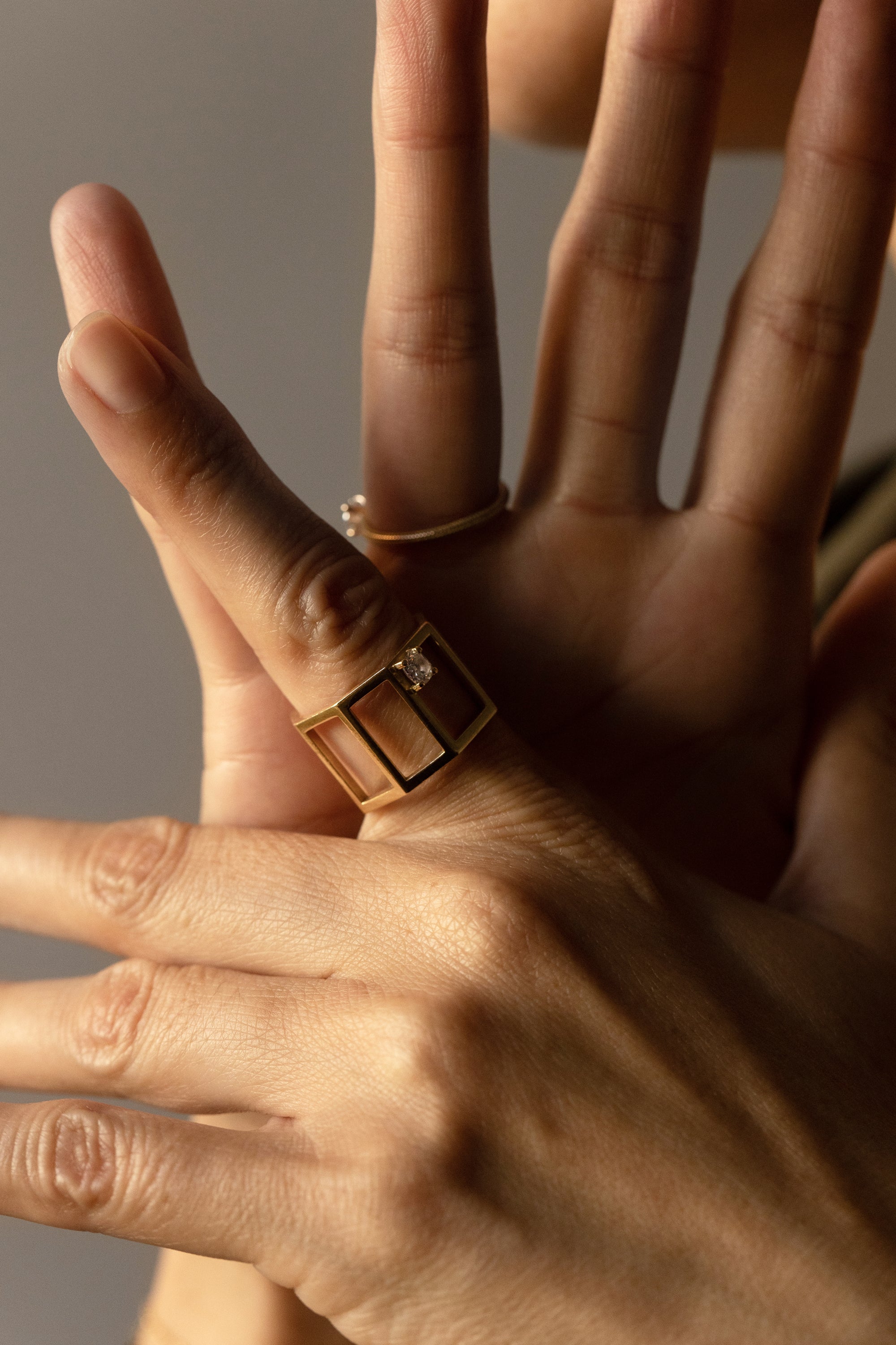 JEM - Bague Octogone Ajourée 0,35ct