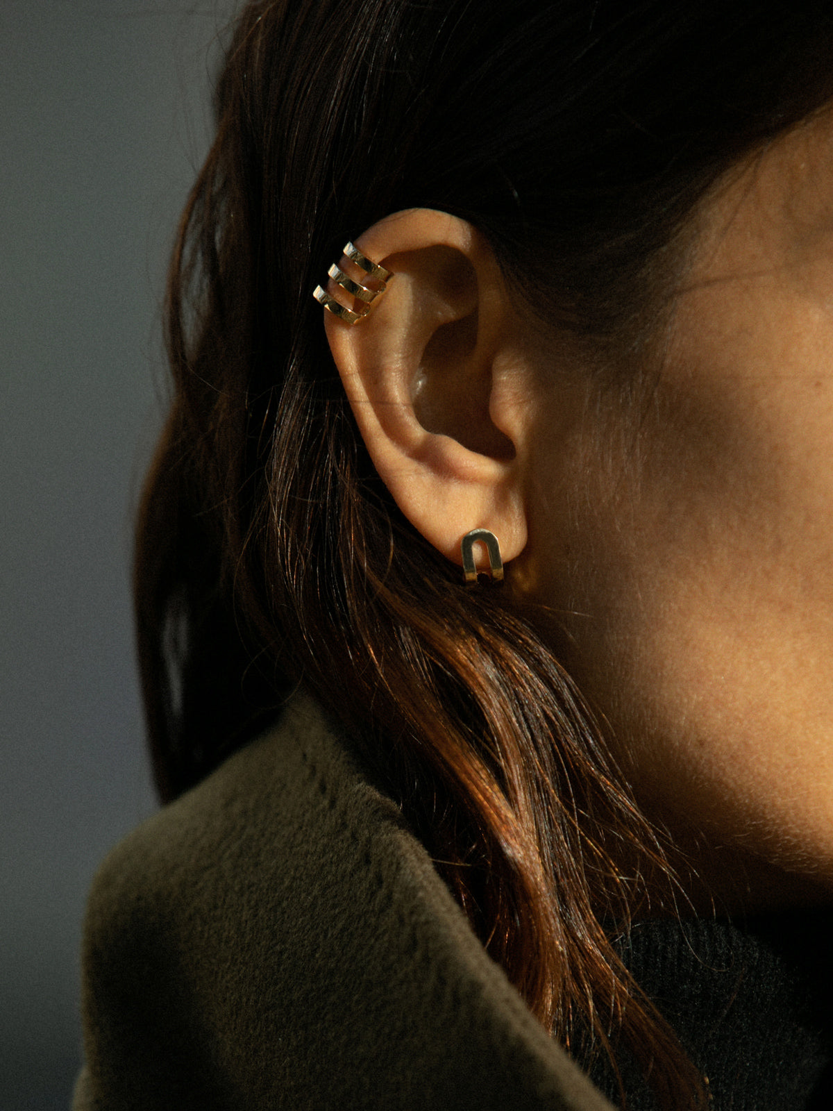 JEM - Clip d'oreille Etreintes double