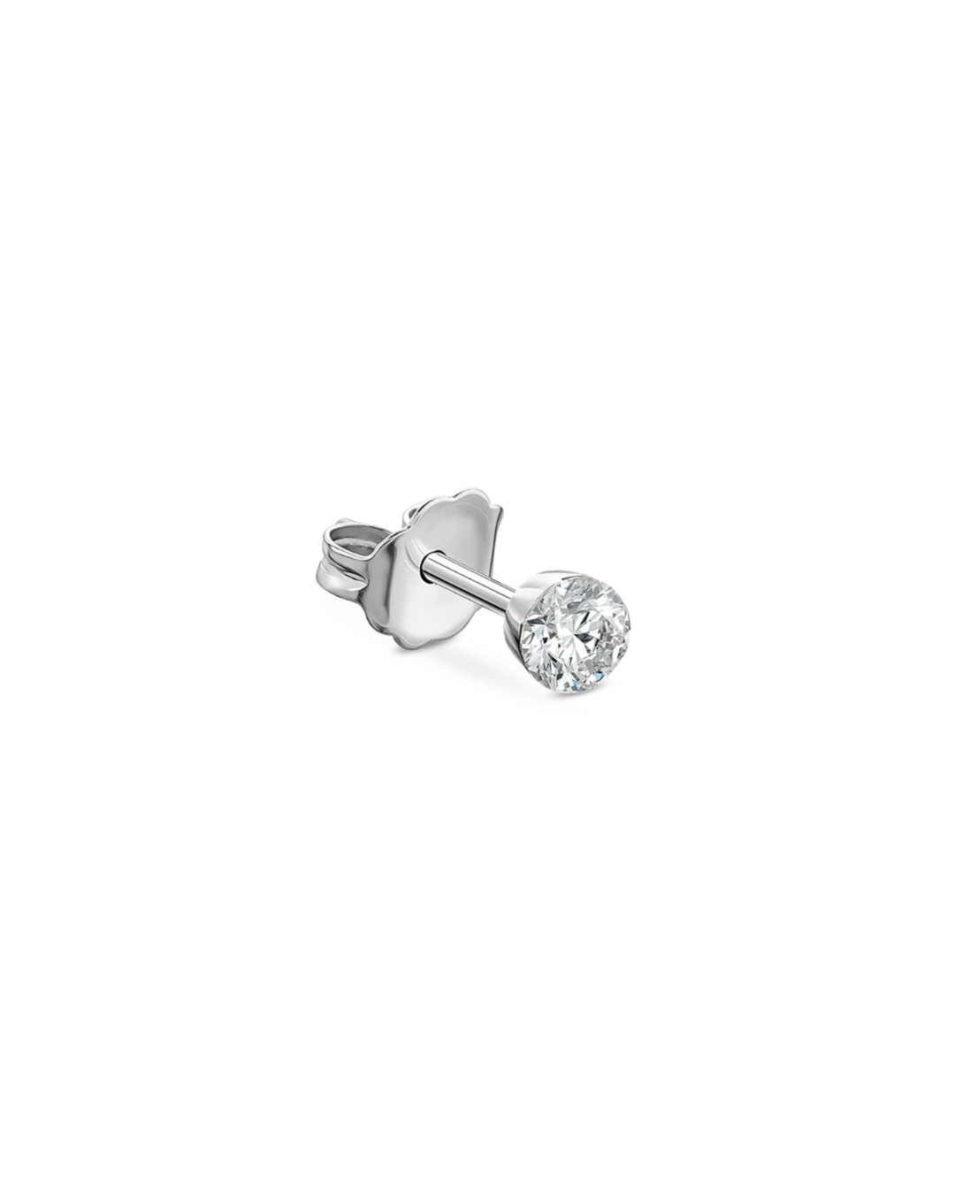 Maria Tash - 2,5mm Invisible Set Diamond Stud Earring