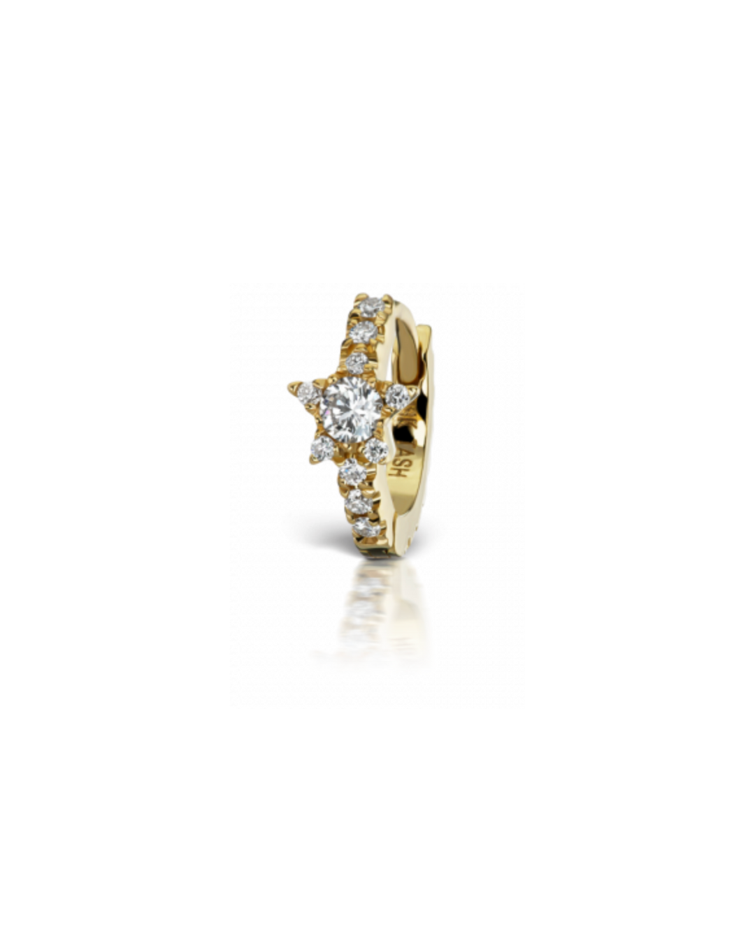 Maria Tash - 6.5mm Diamond Star Eternity Ring