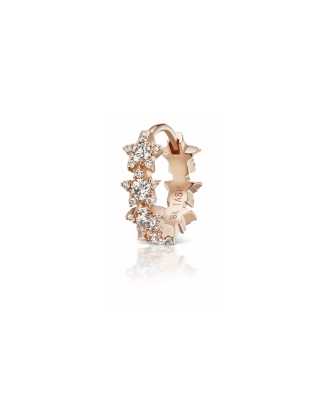 Maria Tash - 8mm Diamond Constellation Eternity Ring