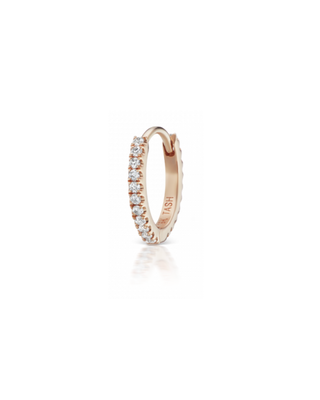 Maria Tash - 8mm Diamond Eternity Ring
