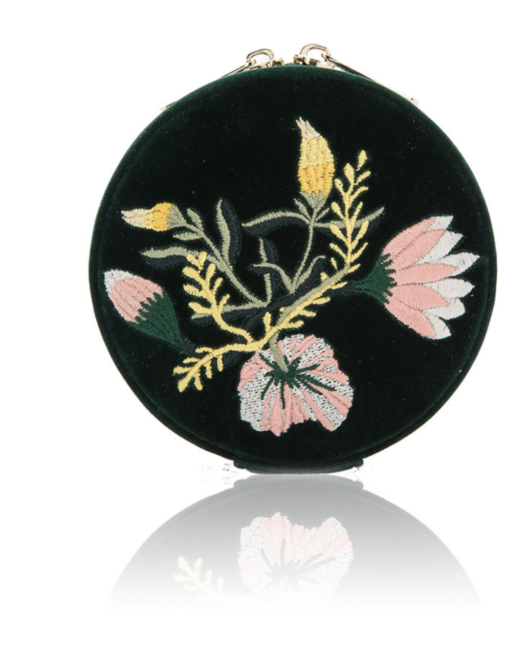 Wolf- Zoe Travel Round- Forest Green