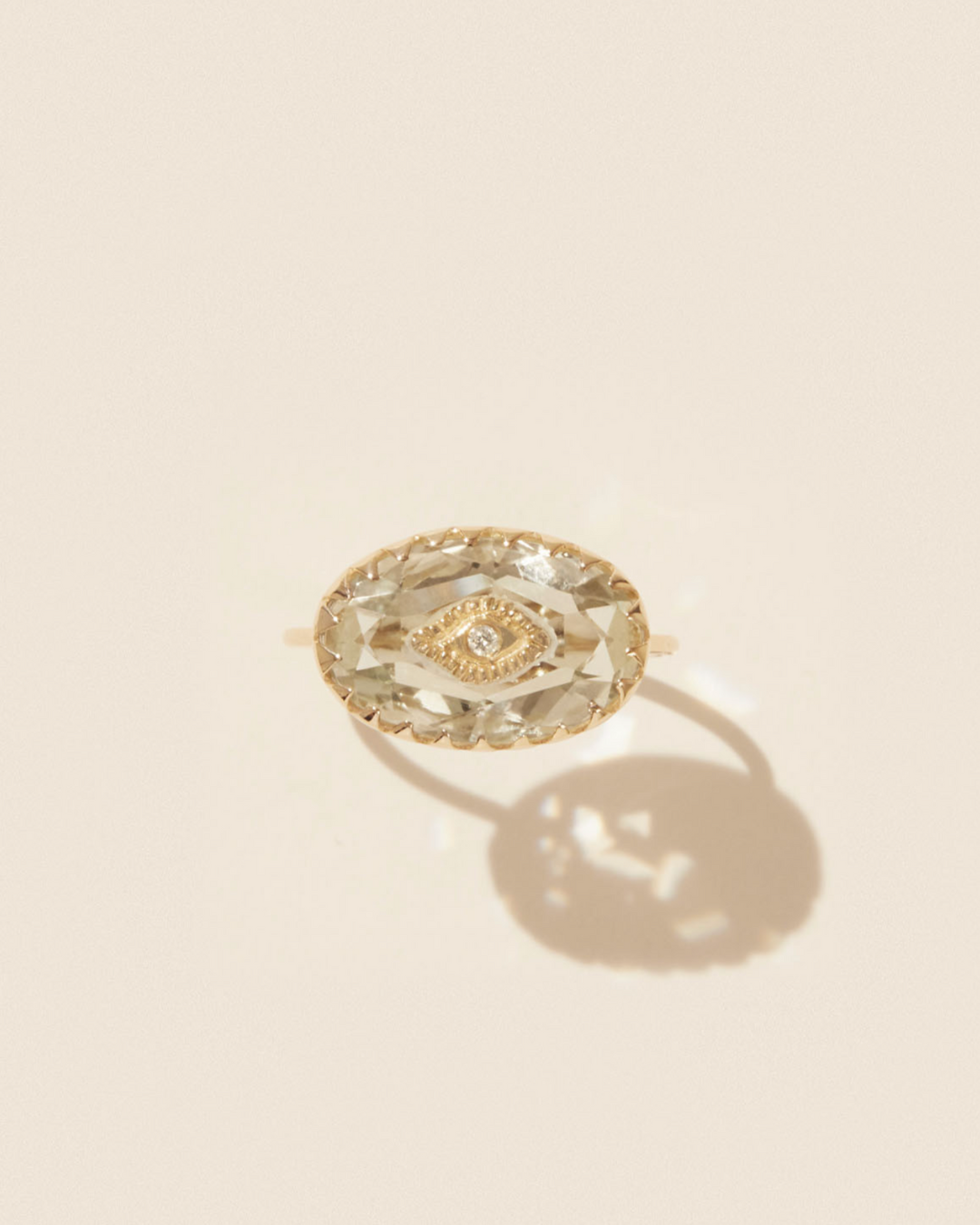 Pascale Monvoisin - Bague SOUAD AMETHYSTE VERT