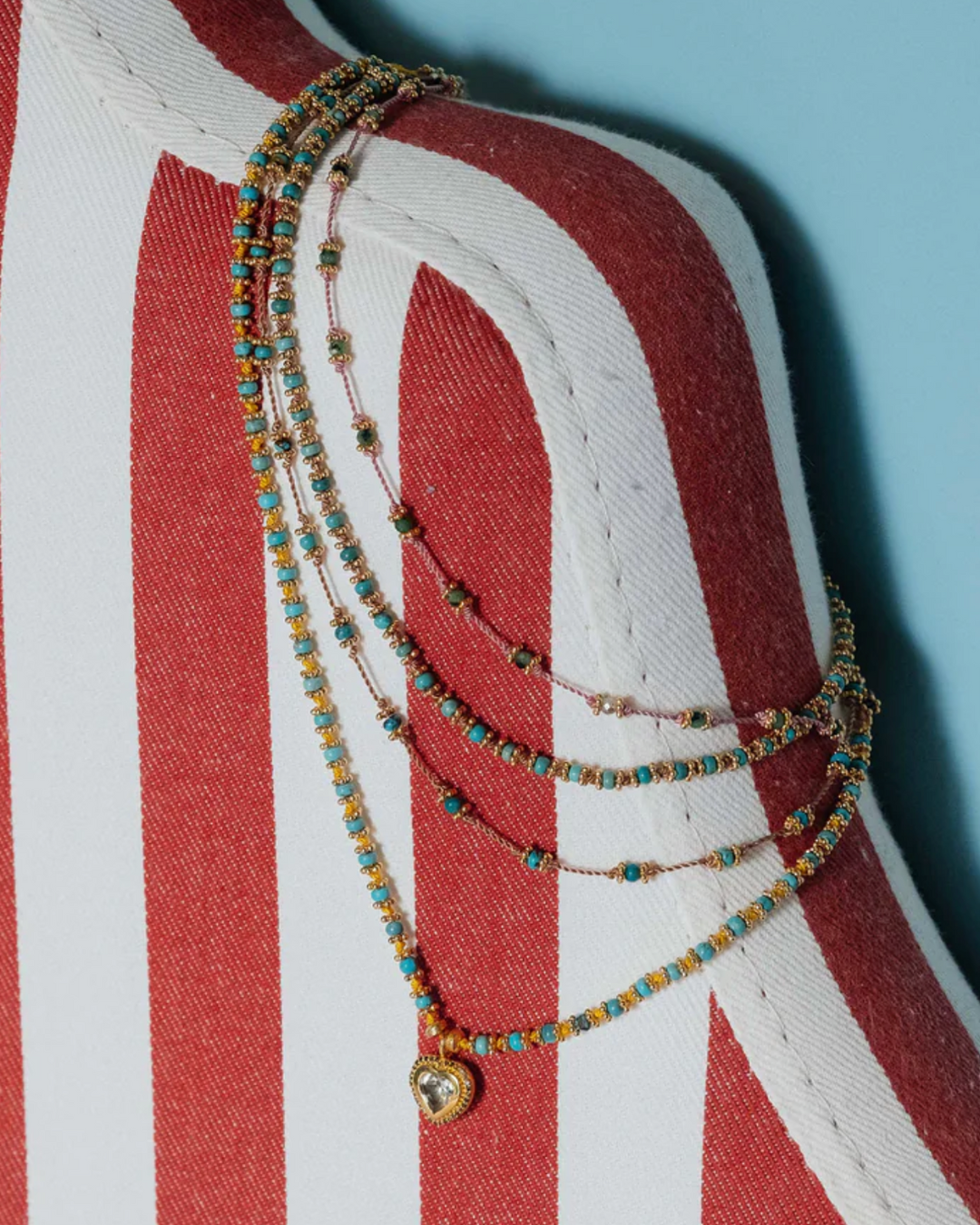 Tityaravy - Lotus Quartz Fumé Necklace