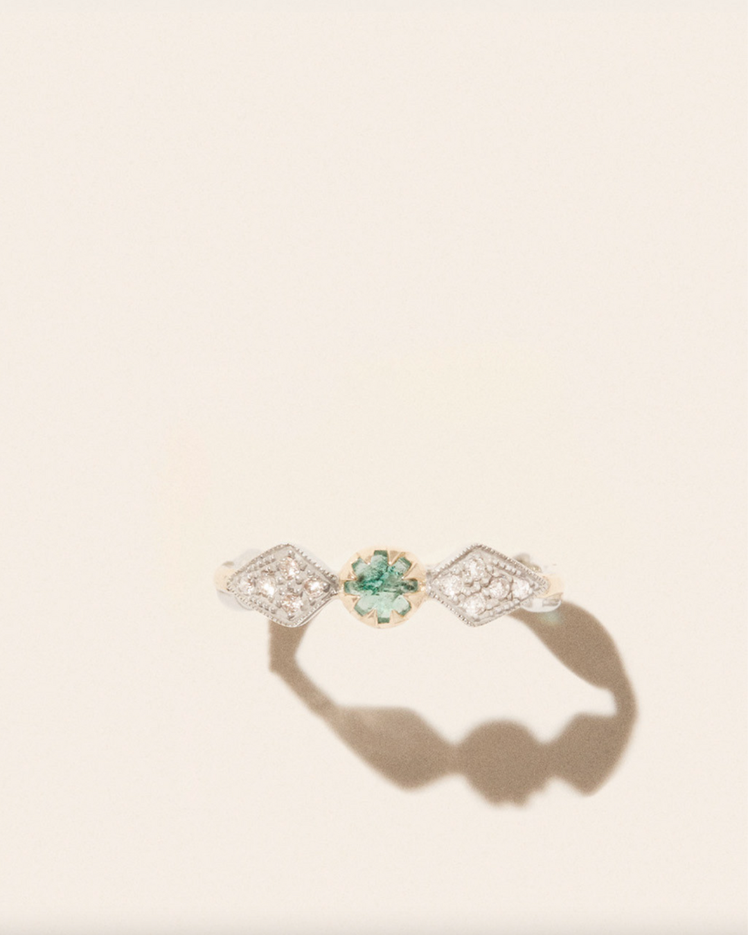Pascale Monvoison - Bague Adèle N°1 Emeraude