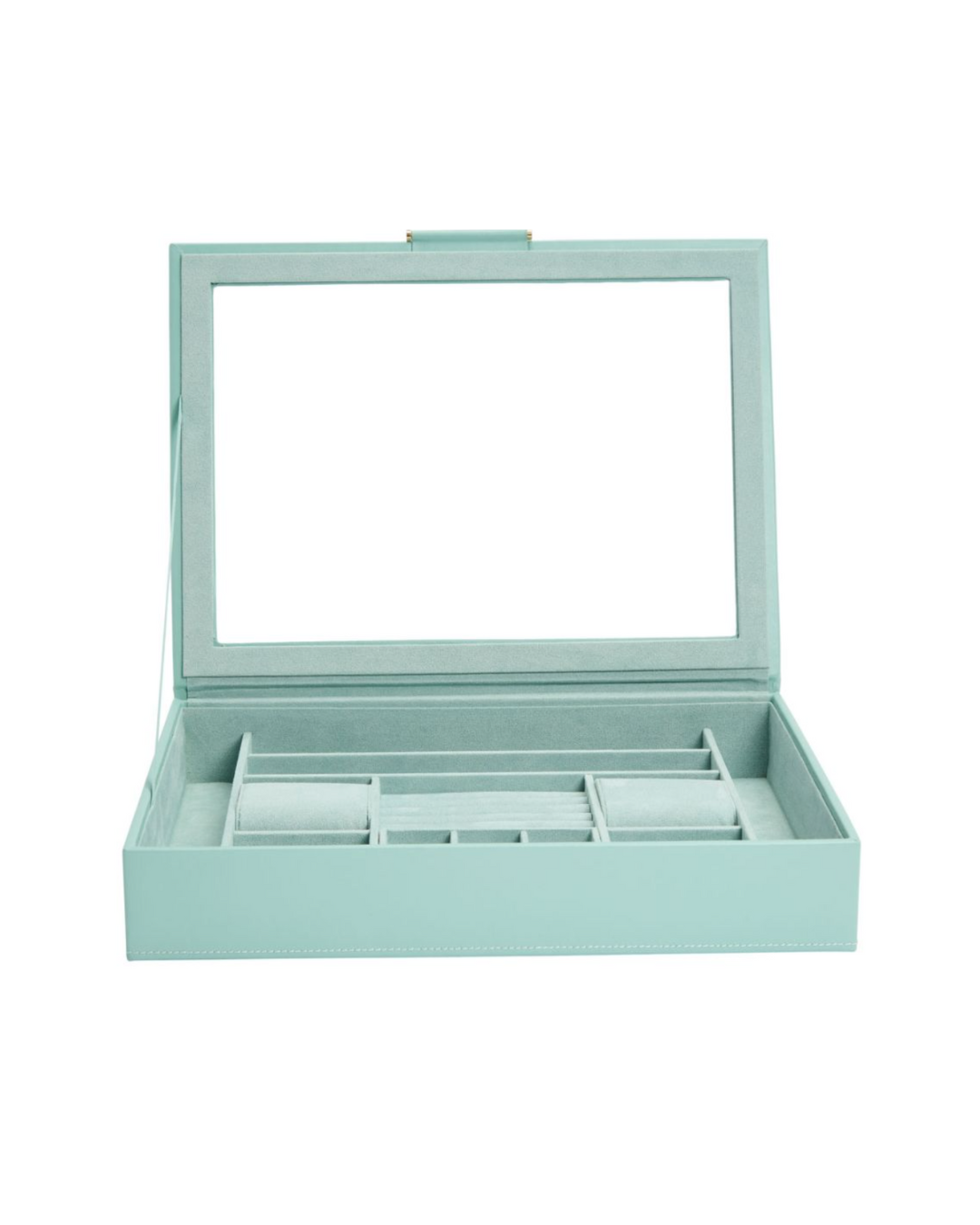 Wolf - Sophia Jewelry Box with Window Jade