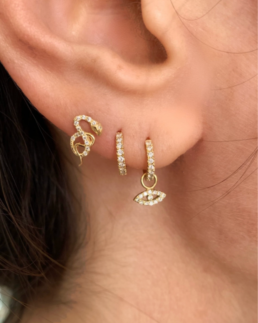 Feidt - Pendentif Oeil Saphir