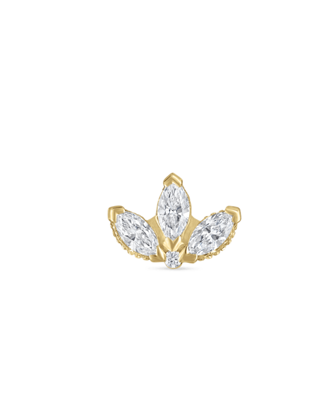 Maria Tash - Lotus Threaded (4mm)