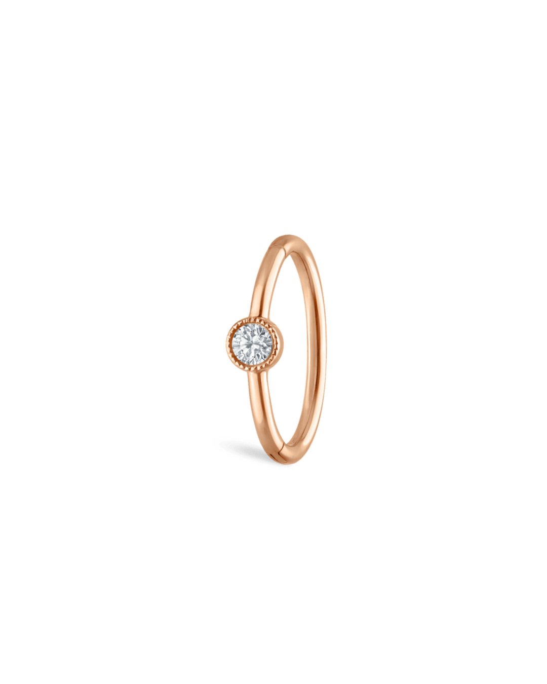 Maria Tash - 9.5mm Scalloped Diamond Clicker