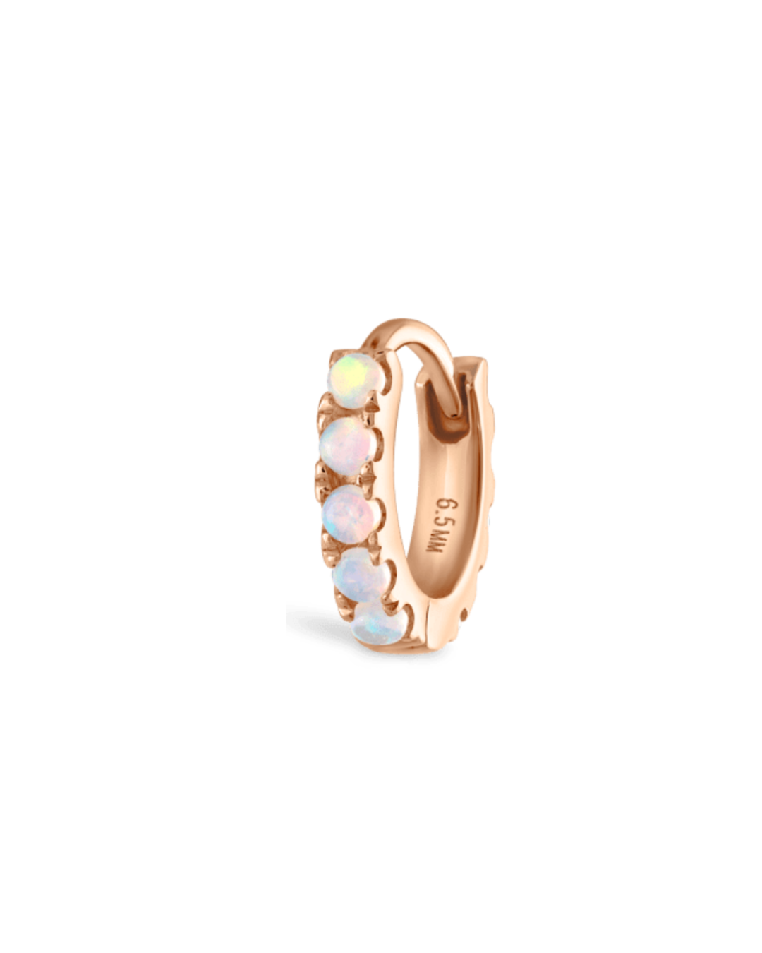 Maria Tash - 8mm Opal Eternity Hoop Earring