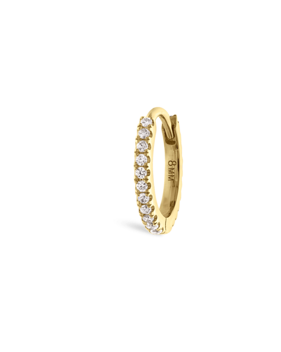 Maria Tash - 8mm Diamond Eternity Ring