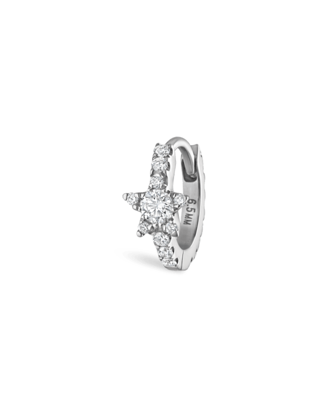 Maria Tash - 6.5mm Diamond Star Eternity Ring