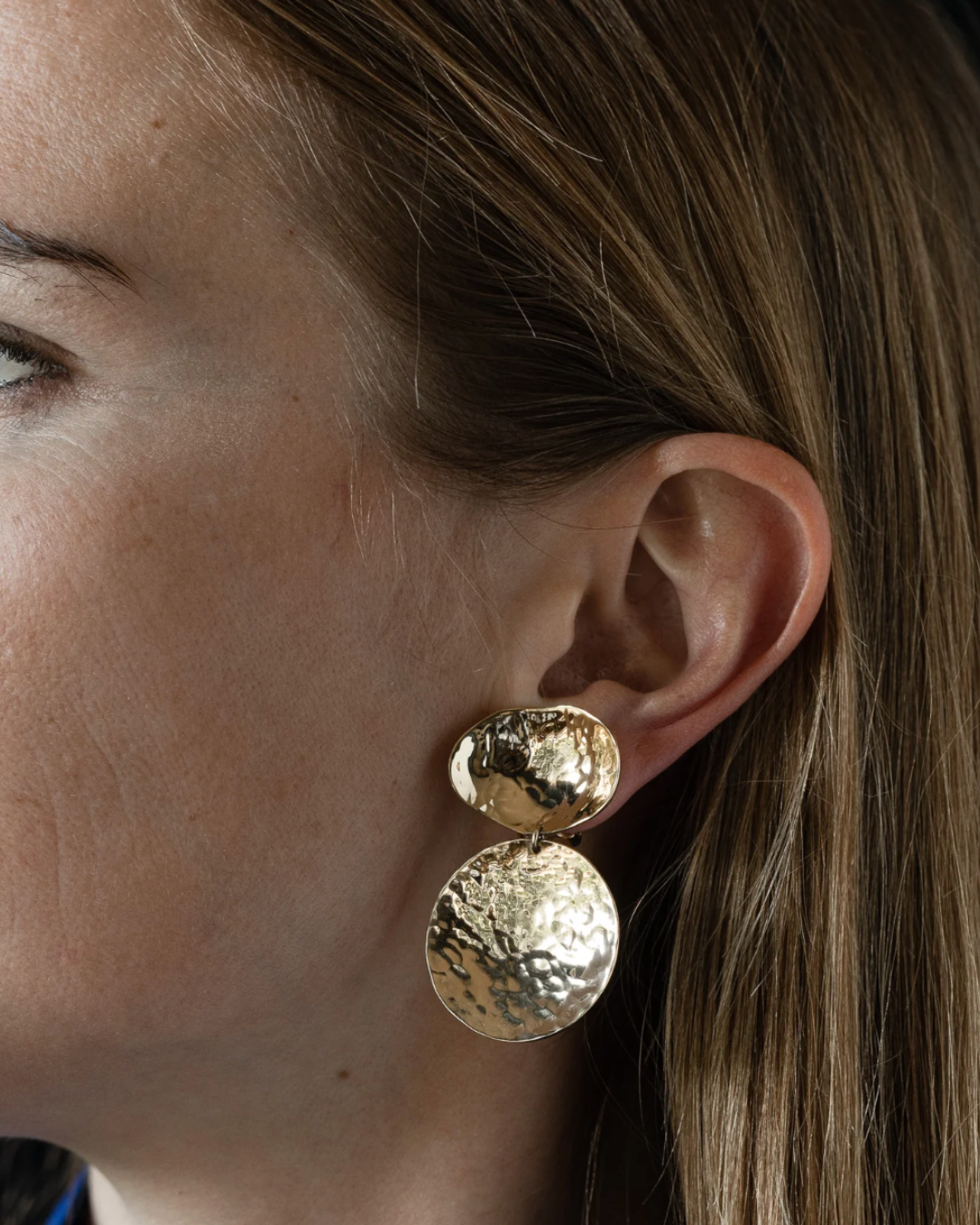 Caroline du Chastel - Hammered Earrings Clips