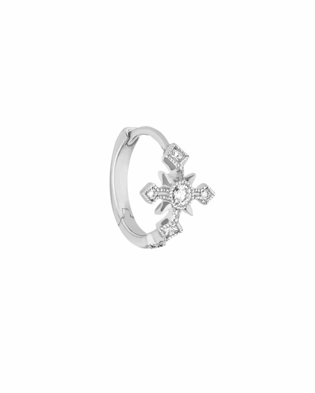 Stone - Boucle Unique, Glory, Mini créole et diamants