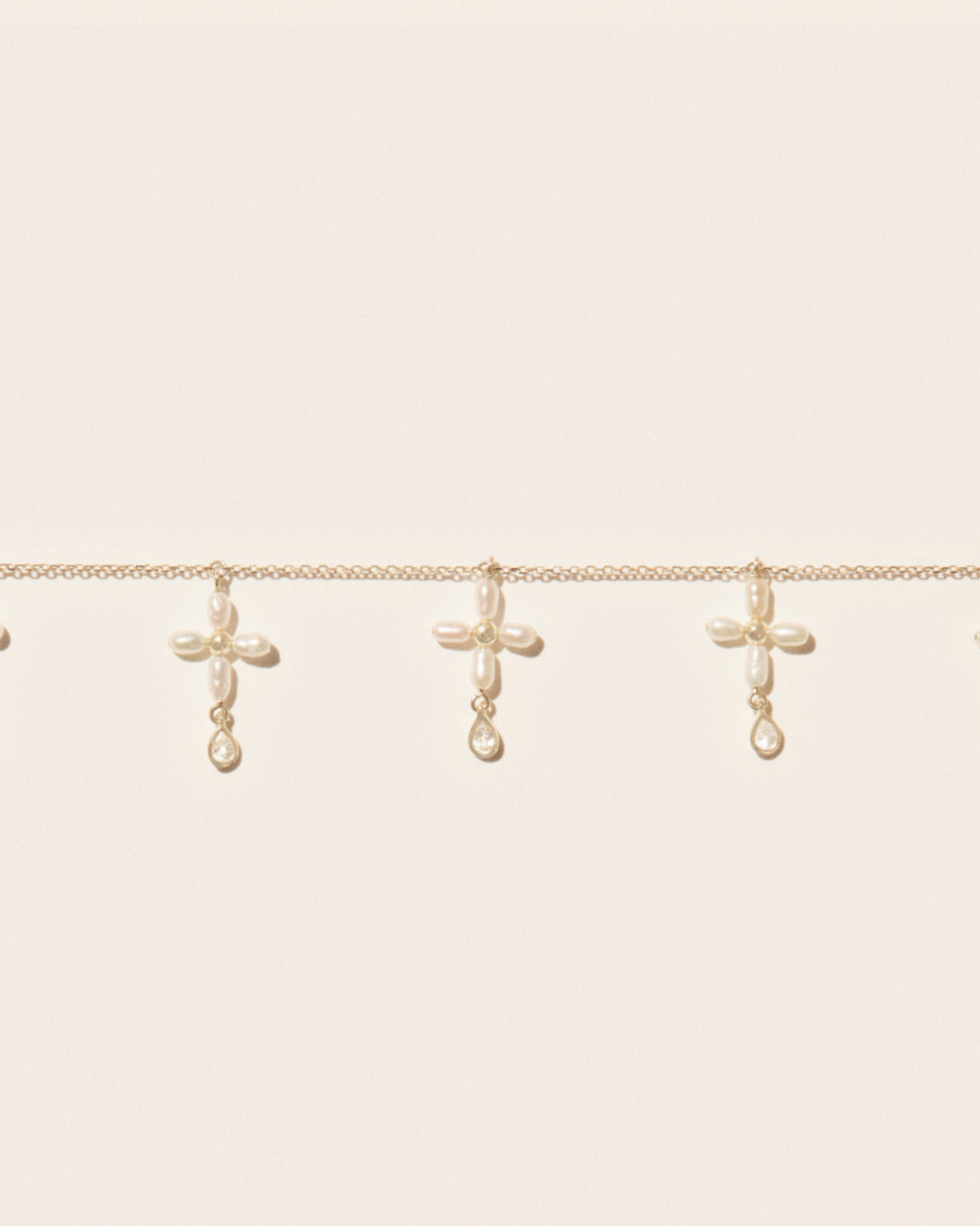 Pascale Monvoisin - Collier Palerme Multi White Pearl