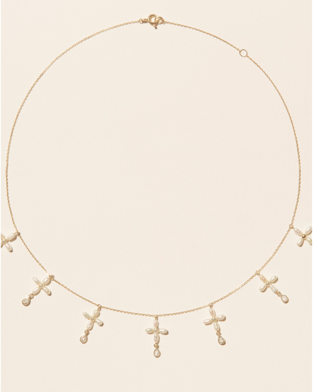 Pascale Monvoisin - Collier Palerme Multi White Pearl
