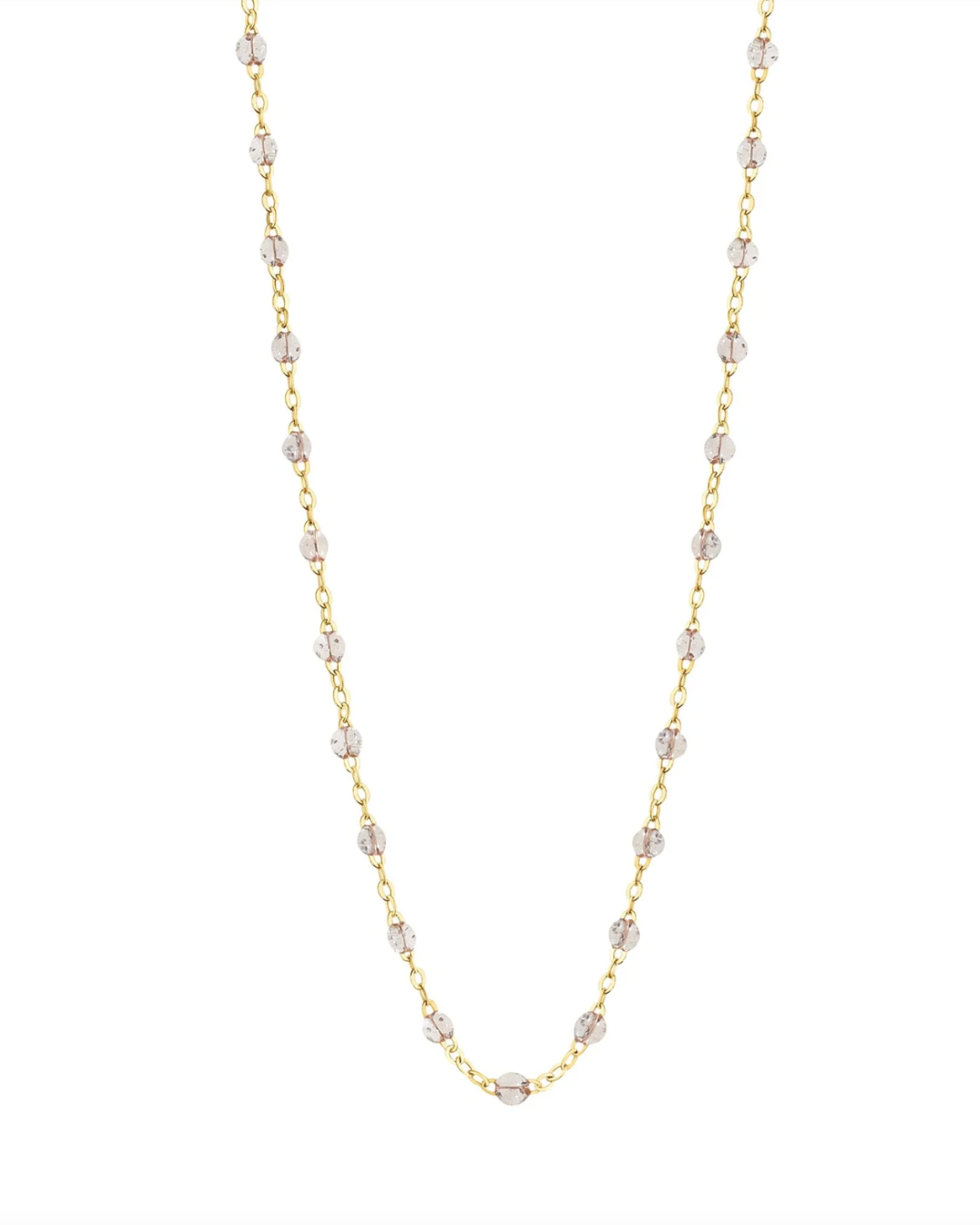 Gigi Clozeau- Collier sparkle Classique Gigi, or jaune, 42 cm