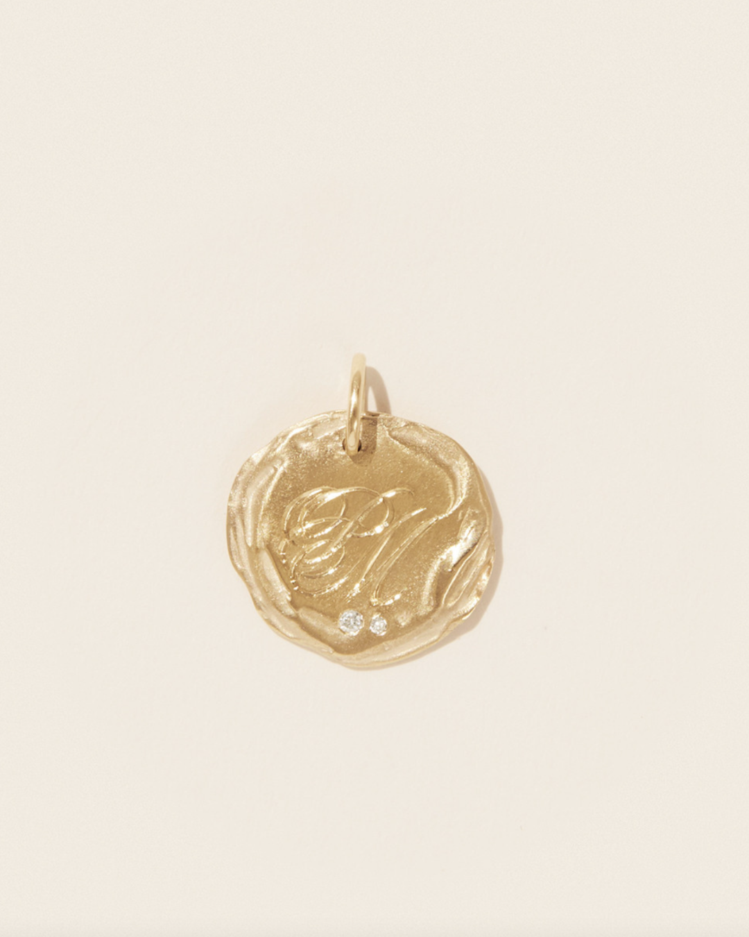 Pascale Monvoisin - Pendentif INITIALE N°4