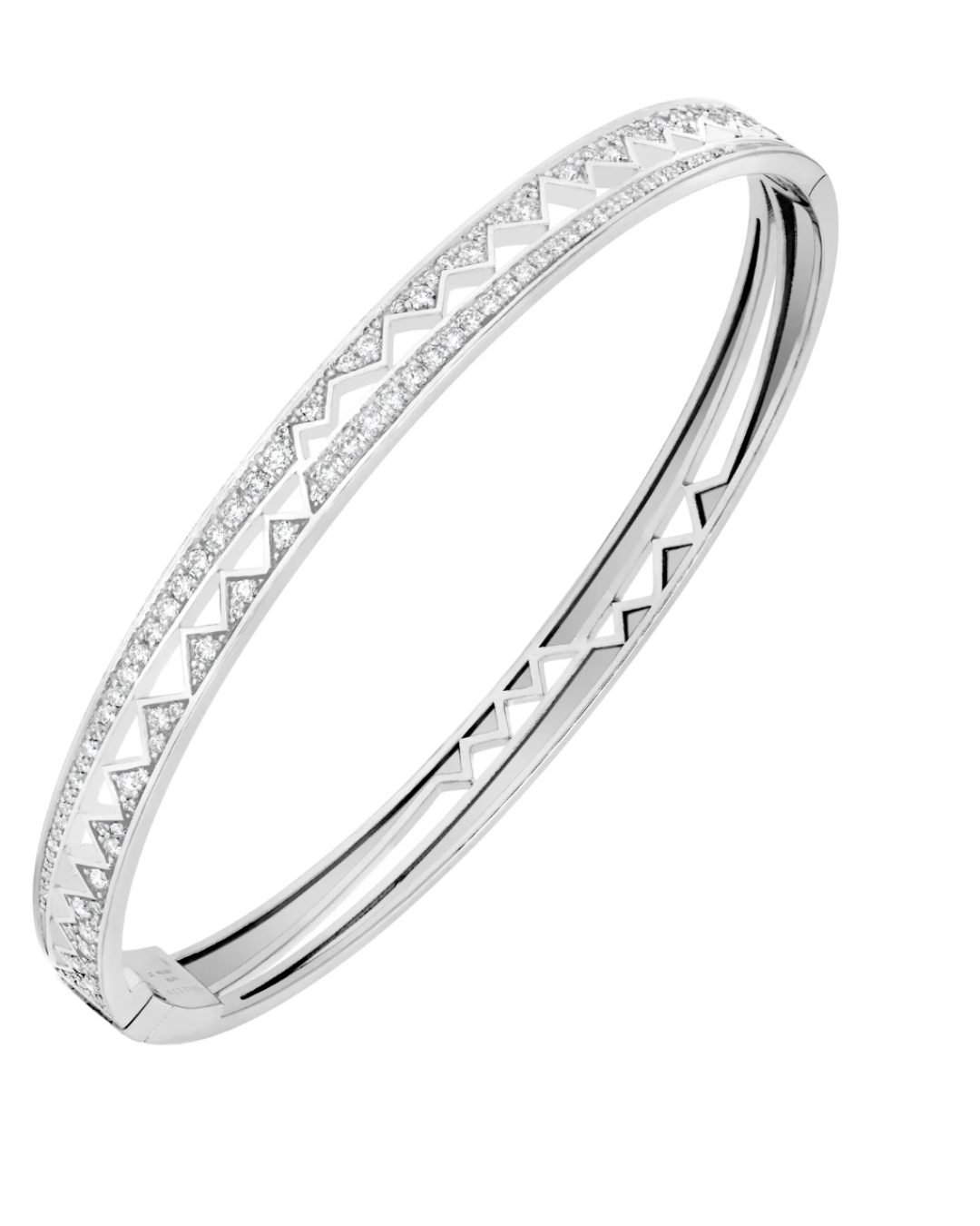 Akillis- Bracelet jonc Capture Me diamants Or blanc