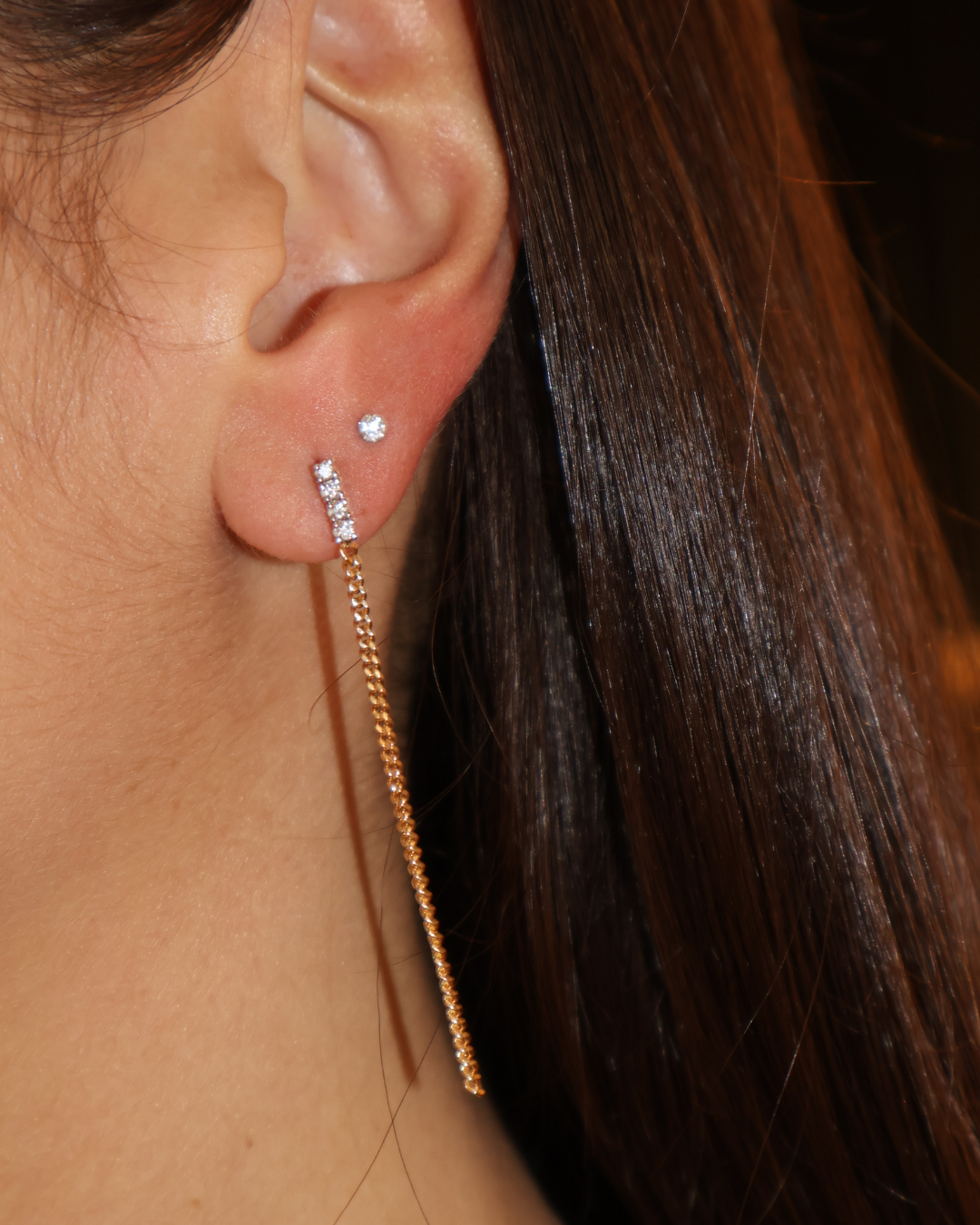 Tsien Jewellery - Boucle unique Tennis Chaine