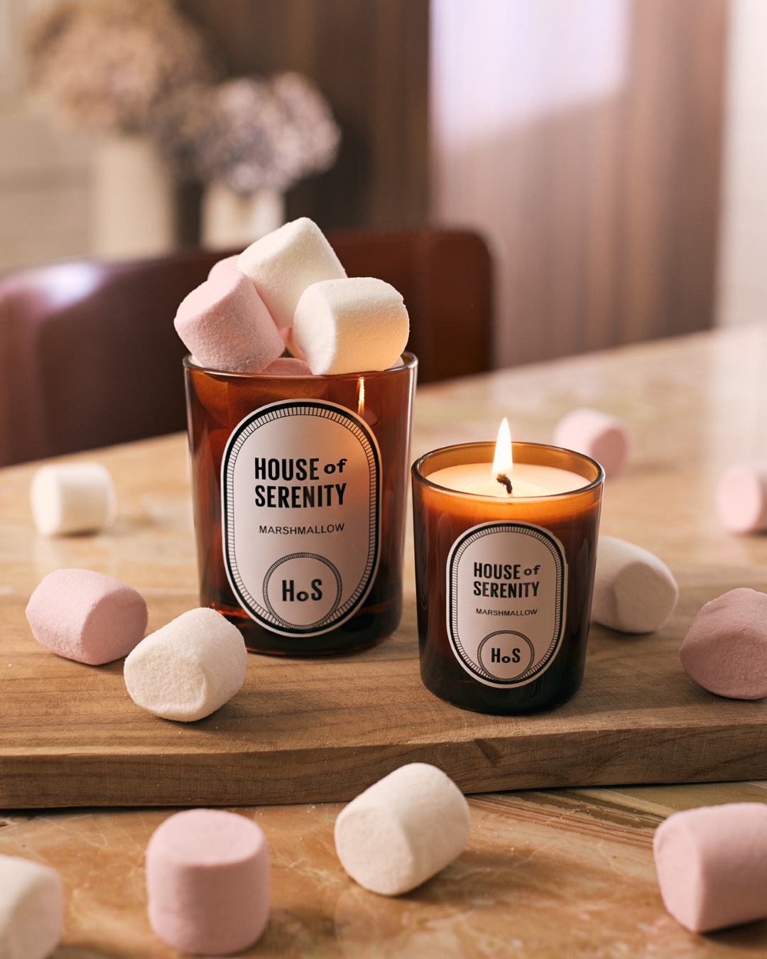 House of Serenity - Bougie Marshmallow