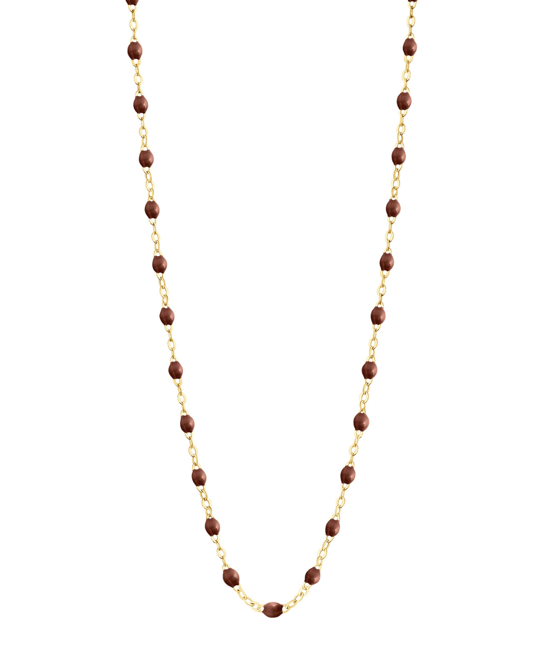 Gigi Classic Chocolate Necklace, 42 cm