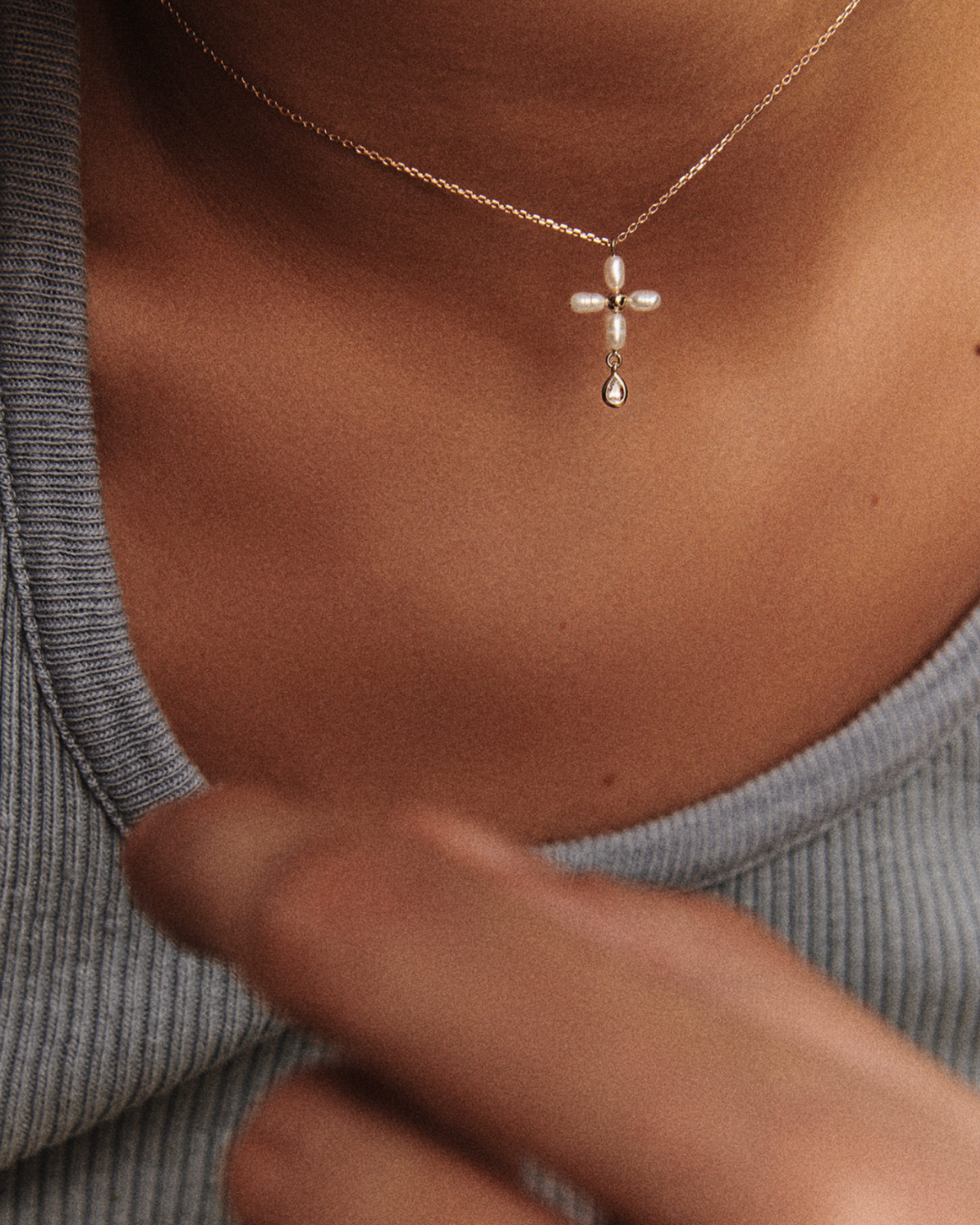 Pascale Monvoisin - Collier Palerme White Pearl