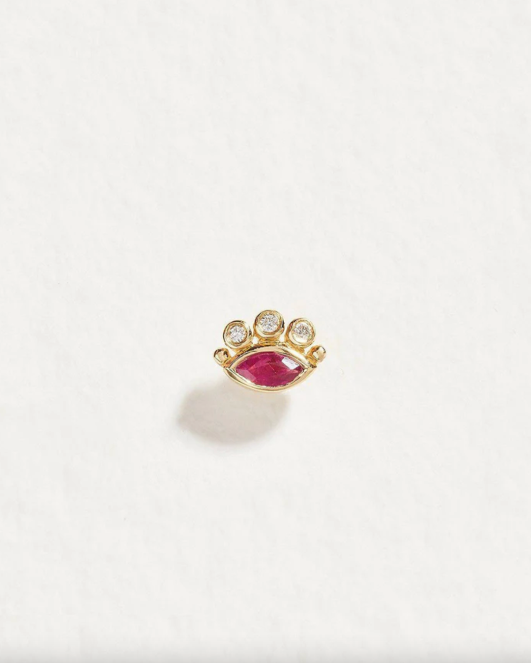 Pamela Love - Celestial Eye Stud Ruby