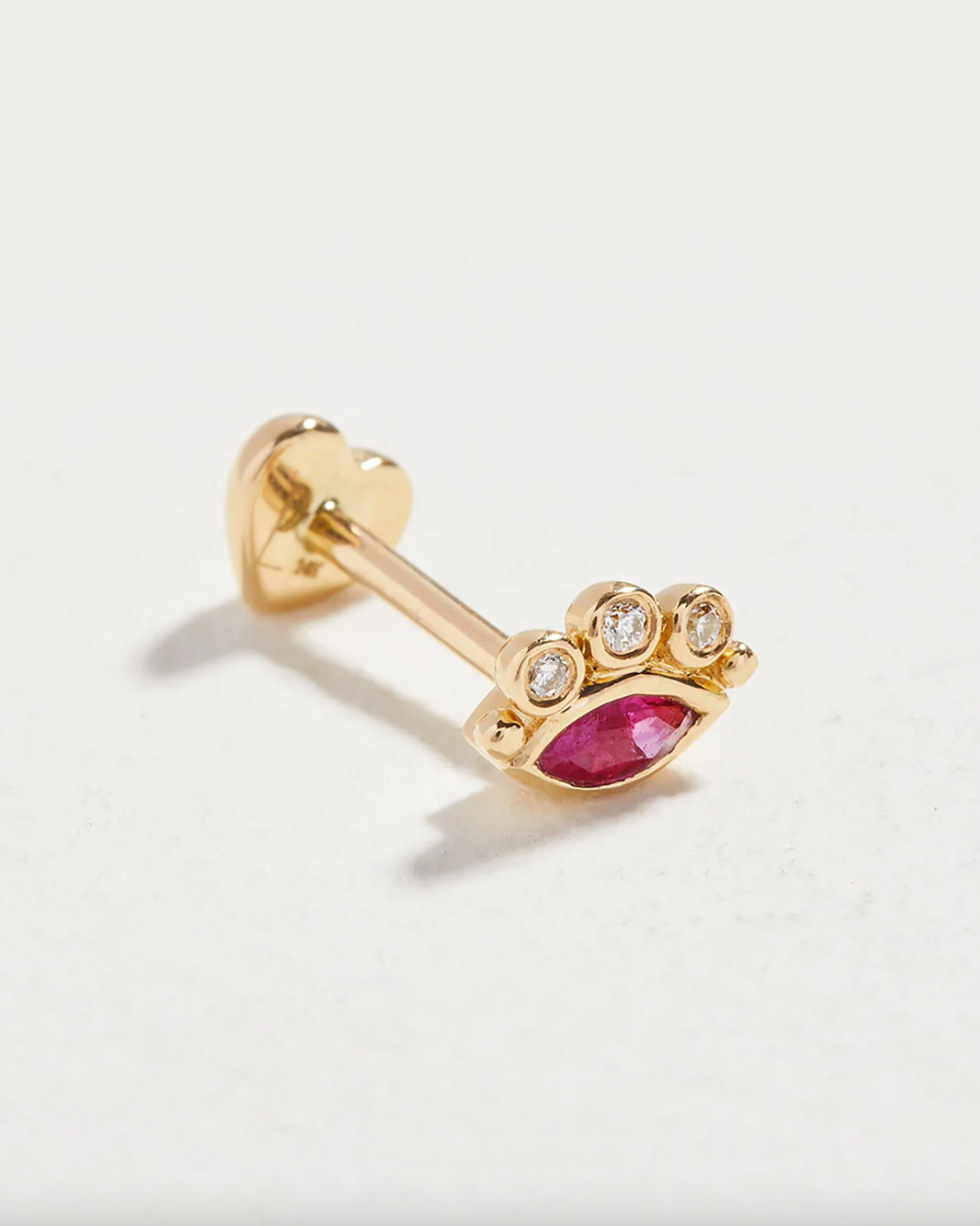Pamela Love - Celestial Eye Stud Ruby