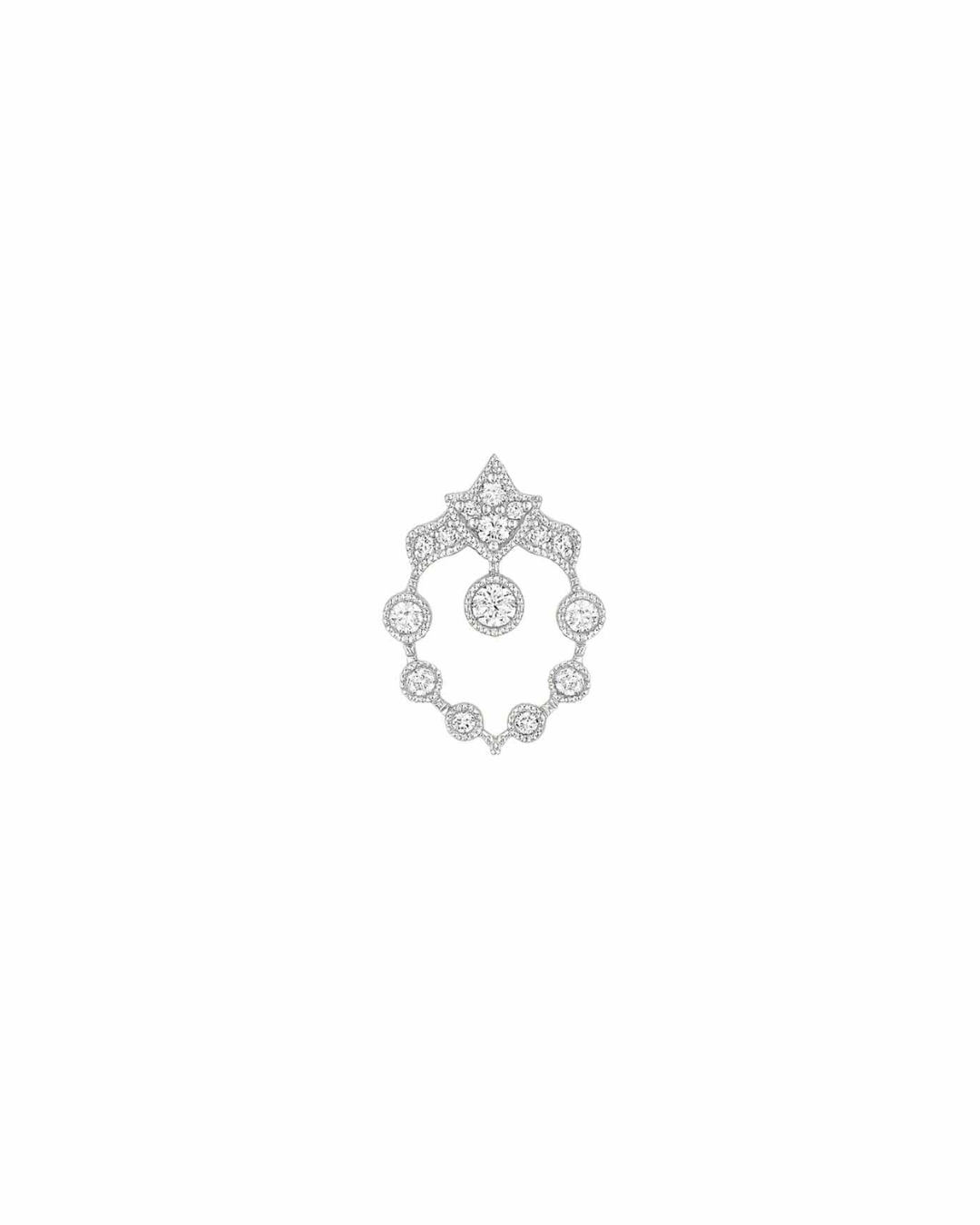 Stone - Reveuse White Gold Button
